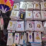 Globos de Números y Letras, Globos Metálicos Mylar para Fiestas