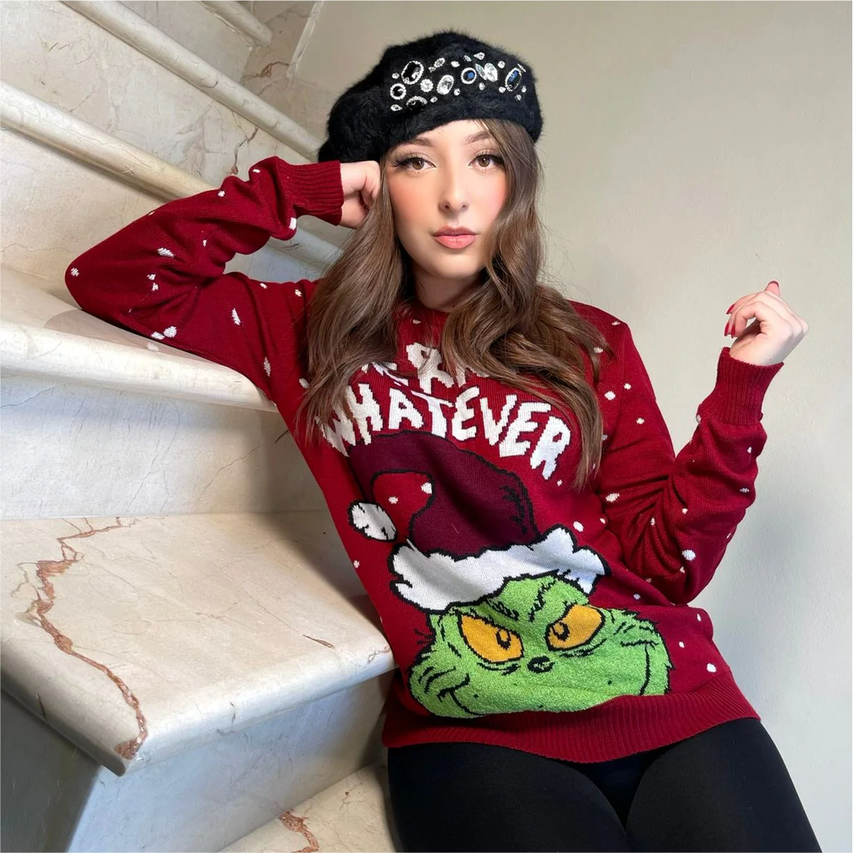 sueter navideño mielecita